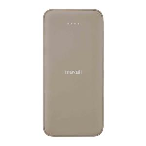 マクセル USB Type-C対応モバイル充電バッテリー 10000mAh(ベージュ) maxell...