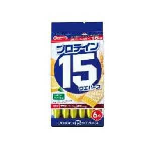 6枚プロテイン15ウエハースレモンバニラ ハマダコンフェクト 返品種別B｜joshin