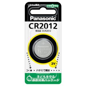 パナソニック リチウムコイン電池×1個 Panasonic CR2012 返品種別A｜joshin