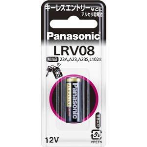 パナソニック アルカリ乾電池12V形(1本入) Panasonic LRV08 LRV08-1BP ...