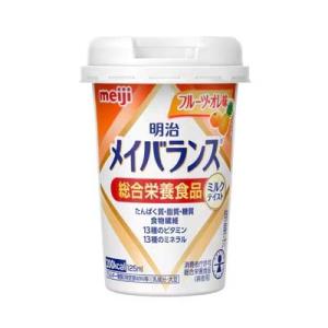 メイバランスMiniカップ フルーツ・オレ味 125ml 明治 返品種別B｜joshin