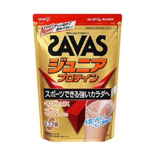 ザバス ジュニアプロテイン ココア 210g 明治 返品種別B