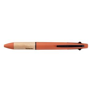 三菱鉛筆 JETSTREAM × karimoku 多機能ペン 4＆1 0.5mm (サンセットオレンジ) MSXE5KF05.4 返品種別A｜joshin