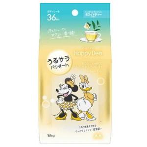 マンダム ハッピーデオ ボディシート うるサラ ホワイトティーの香り