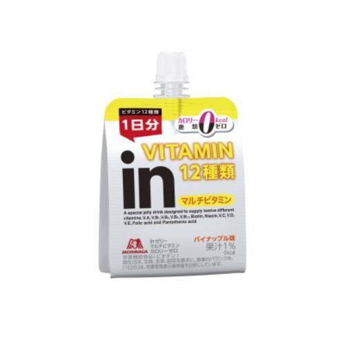 inゼリー マルチビタミン カロリーゼロ 180g 森永製菓 返品種別B