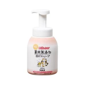 肌荒れふせぐ薬用無添加泡ボディソープ 無添加生活 本体 ( 400ml