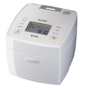 三菱 IHジャー炊飯器 月白 MITSUBISHI 炭炊釜 NJ-VED18-W