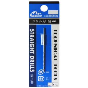 ミネシマ 単品ドリル刃1本入り 1.5mm(L-10)工具 返品種別B