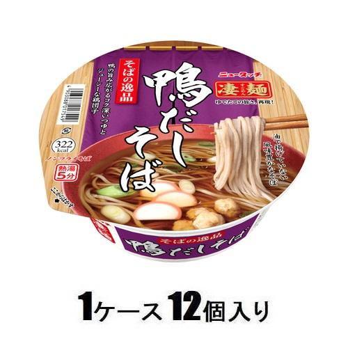 凄麺 そばの逸品 鴨だしそば 117g(1ケース12個入) ヤマダイ 返品種別B