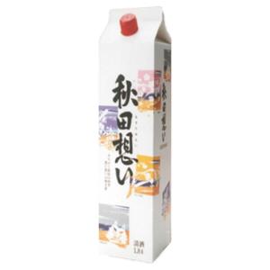 八重寿 秋田想い パック 1800ml(普通酒) 八重寿銘醸 返品種別B