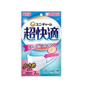 超快適マスク 極上耳ごこち ふつう 不織布マスク ( 7枚入 )/ : 爽快