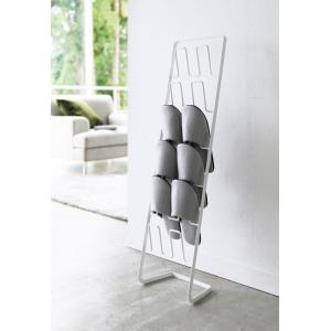 山崎実業 スリッパラック フレーム 6足用 スリム(ホワイト) 04702 返品種別A