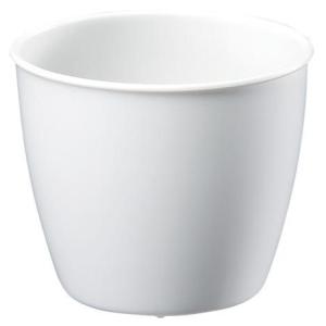 プラントポット 丸2.5号(ホワイト) 大和プラスチック 返品種別A