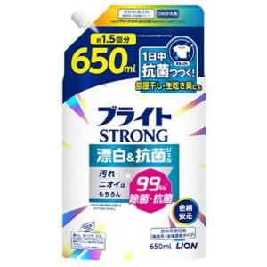 ブライトSTRONG 漂白＆抗菌 ジェル つめかえ用 650ml ライオン 返品種別A｜Joshin web