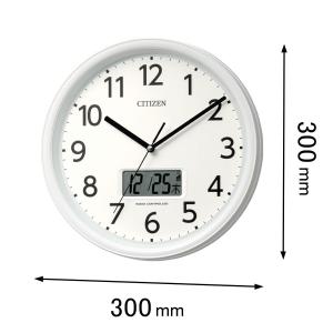 CASIO（カシオ） 掛け時計 アナログ 電波 掛け時計 電波 アナログ 温度