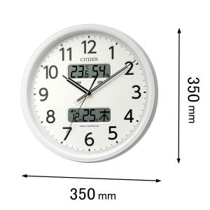 ワールドタイムN シチズン掛け時計 4MWA01-006 世界時計 : クロック