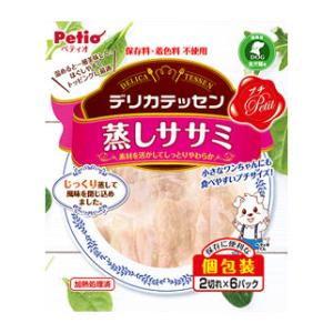 デリカテッセン プチ 蒸しササミ 2切れ×6パック ペティオ 返品種別B
