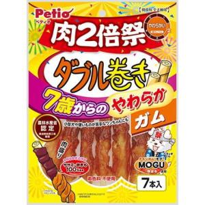 Petio ダブル巻き7歳からのガム肉2倍祭7本入 ペティオ 返品種別B