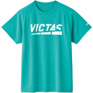 ヴィクタス ユニセックス プレイロゴ Tシャツ(ピーコックグリーン・サイズ：XL) 返品種別A｜joshin