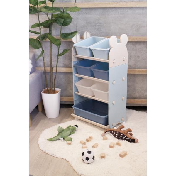 錦化成 ミッキーマウス トールトイステーション おもちゃ箱 ミツキ-TTステ-シヨン 返品種別A