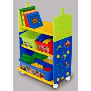 錦化成 窓付 おもちゃ箱 トイストーリー (幅58×奥行45×高さ38cm