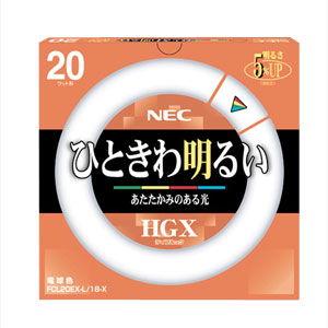 ホタルクス 20形丸型蛍光灯・電球色 ライフルックHGX FCL20EXL18X 返品種別A｜joshin