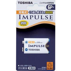 充電式IMPULSE ニッケル水素電池 6P形 1本パック×1個 （6P形 1本） 6TNH22Aの商品画像