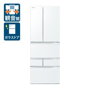 東芝 601L 6ドア冷蔵庫 TOSHIBA VEGETA FZシリーズ GR-T600FZ-UW
