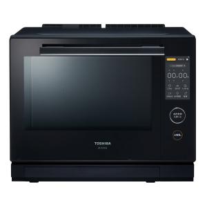 東芝 スチームオーブンレンジ 30L グランブラック TOSHIBA 過熱水蒸気オーブンレンジ 石窯ドーム ER-YD7000-K 返品種別A｜joshin