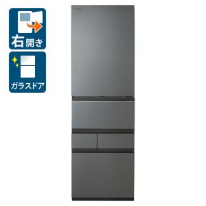 (標準設置無料 設置Aエリアのみ) 東芝 501L 5ドア冷蔵庫(フロストグレージュ)(右開き) TOSHIBA VEGETA GTシリーズ GR-W500GT-TH 返品種別A｜joshin