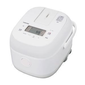 東芝 IHジャー炊飯器(3合炊き) ホワイト TOSHIBA RC-5XW-W 返品種別A｜Joshin web