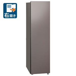 アクア AQUA 冷凍庫 1ドア 140L 右開き スリムフリーザー ファン式 幅