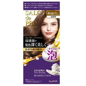 サロンドプロ 泡のヘアカラー エクストラリッチ4MB ダリヤ 返品種別A｜joshin