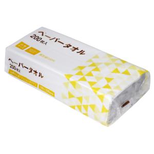 大和物産 ペーパータオル 小判 エコノミータイプ 200枚入 #081052 返品種別A