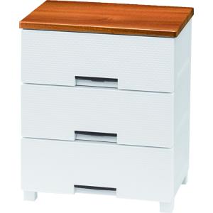 天馬 フィッツプラスメッシュ 幅55cm 3段 テンマ Fits 幅55×奥行41×高さ66cm チェスト タンス 完成品 FM5503/ WH