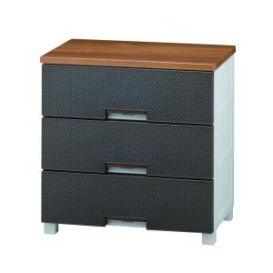 天馬 フィッツプラスメッシュ 幅65cm 3段 テンマ Fits 幅65×奥行41×高さ66cm チェスト タンス 完成品 FM6503/ BR