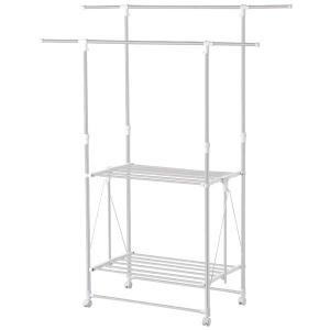 天馬 ポーリッシュ アルミ室内多機能物干しH型  PORISH PS-04KA