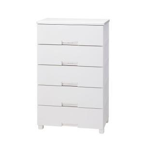 天馬 フィッツチェスト6505 5段(ホワイト) Fitsチェスト ベーシック FCH6505W 返品種別A