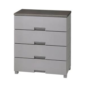 天馬 フィッツチェスト7504 4段(グレー) Fitsチェスト FCH7504GR 返品種別A