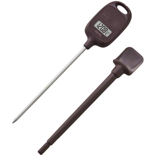 タニタ デジタル温度計(ブラウン) TANITA TT-584-BR 返品種別A