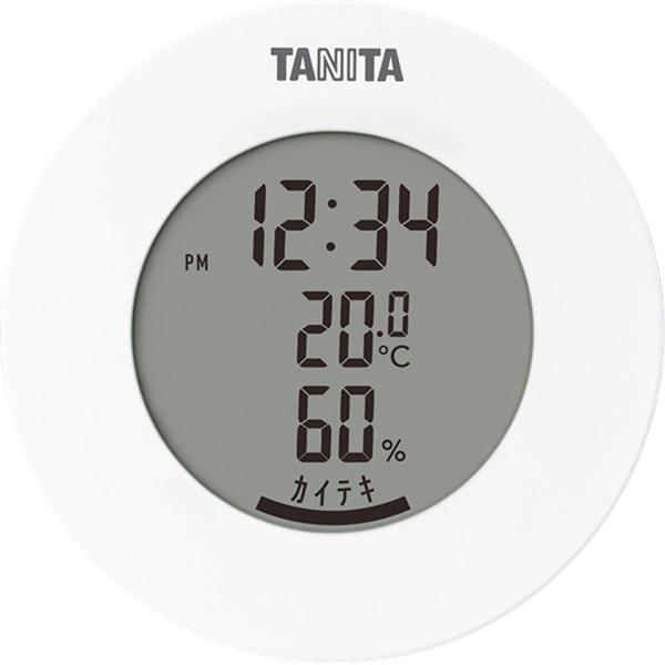 タニタ デジタル温湿度計(ホワイト) TANITA TT-585-WH 返品種別A