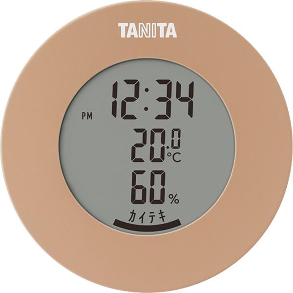 タニタ デジタル温湿度計(ライトブラウン) TANITA TT-585-BR 返品種別A
