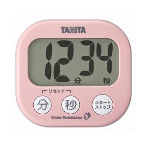 タニタ デジタルタイマー ピンク TANITA 洗える「でか見え」タイマー TD-426-PK 返品種別A