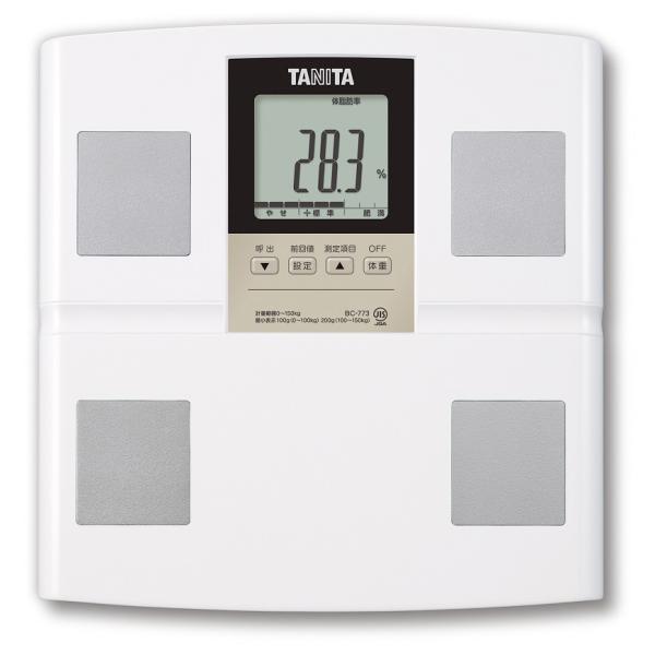タニタ 体組成計(ホワイト) TANITA BC-773-WH 返品種別A