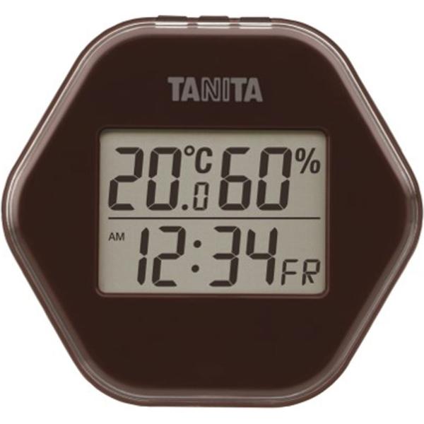 タニタ デジタル温湿度計(ブラウン) TANITA TT-573-BR 返品種別A