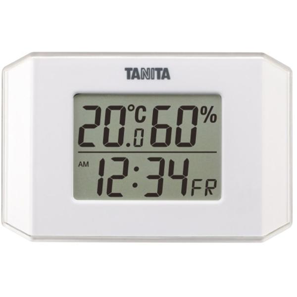 タニタ デジタル温湿度計(ホワイト) TANITA TT-574-WH 返品種別A