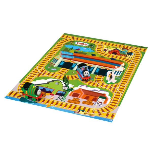 タカラトミー トーマストミカ きかんしゃトーマス トーマスとパーシーのソドー島マップセット 返品種別...