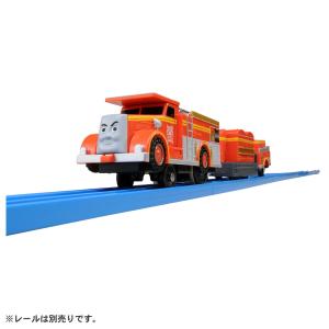 タカラトミー TS-19 プラレール 消防車フリンプラレール 返品種別B｜joshin