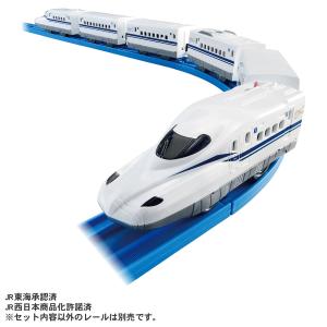 タカラトミー プラレール いっぱいつなごう レールで速度チェンジ  新幹線 N700Sプラレール 返品種別B