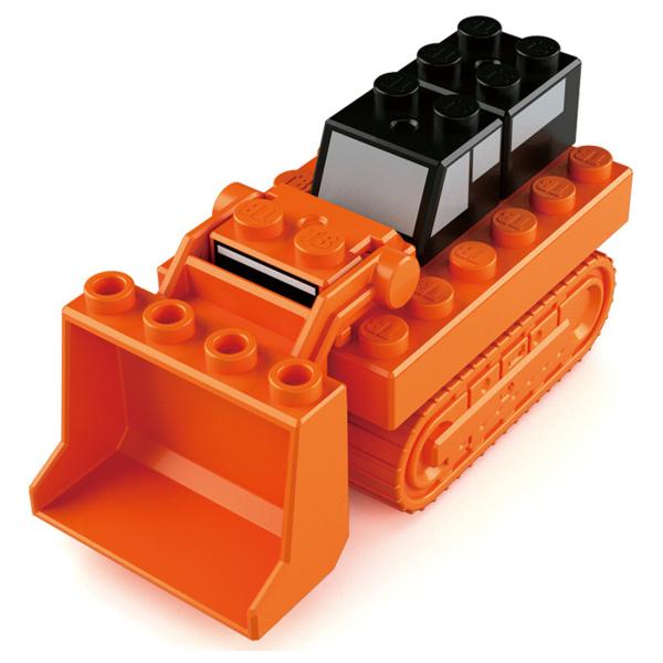 タカラトミー トミカ・プラレールブロック ブルドーザートミカ 返品種別B